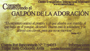 Construyendo el Galpón de la Adoración